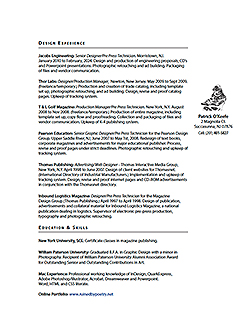 resume graphic